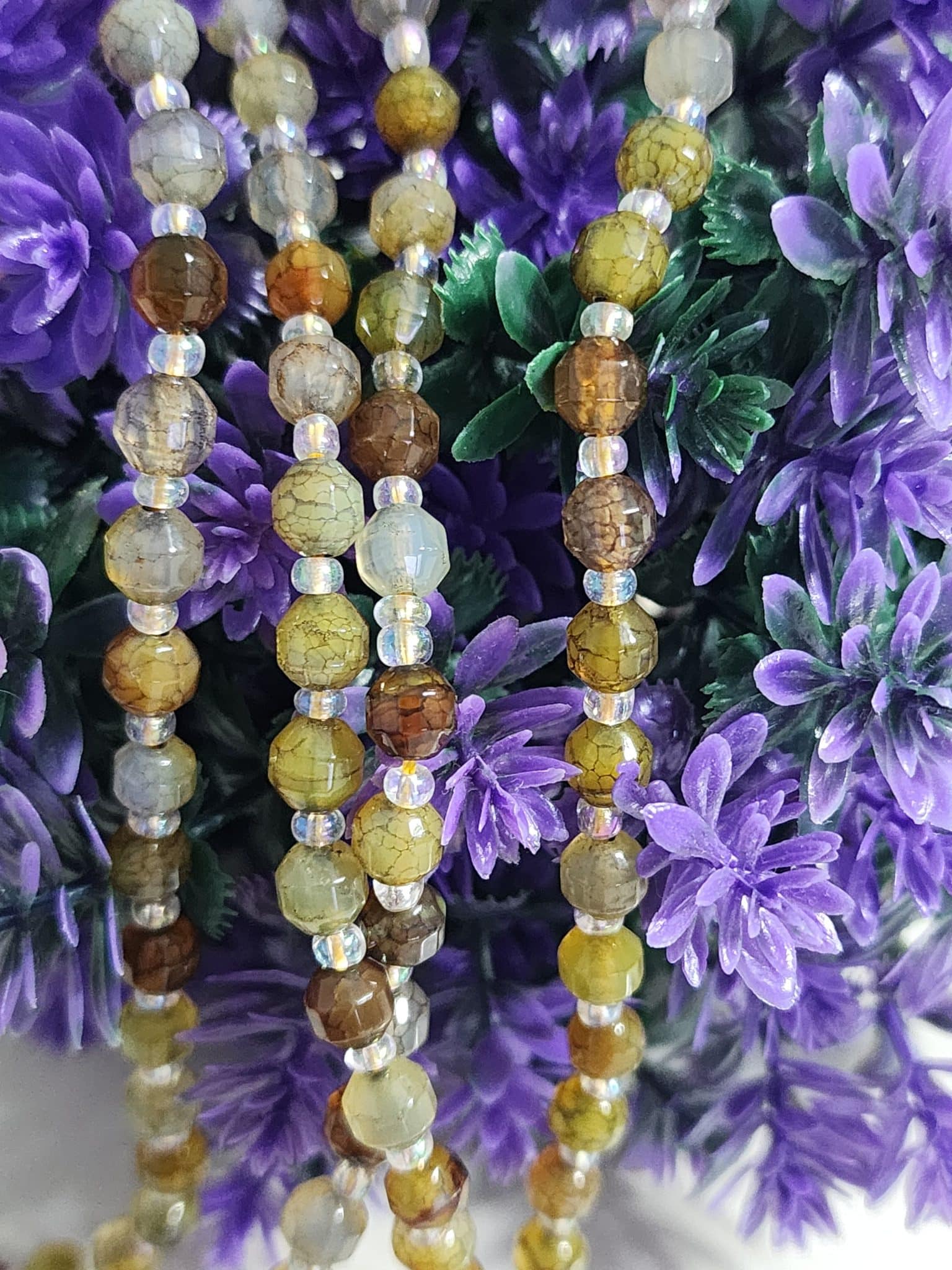 6 Mm Cokgen Olive Akik Dogal Tas Dizi Aaa