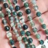 6 Mm Cokgen Yosun Akik Dogal Tas Dizi Aaa 2