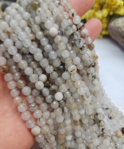 6 MM Faset Ay Ceyt Kuvars Taşı