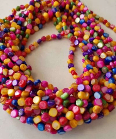 6 Mm Karisik Renkli Mix Sedef 3