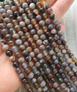 6 MM Küre Botswana Akik Taşı