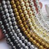 6 Mm Kure Hematit Dogal Tas Boncuk