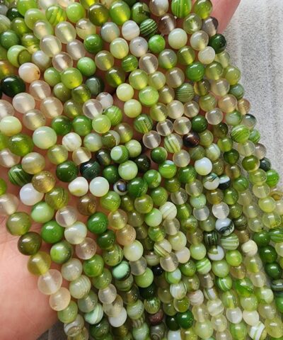 6 Mm Kure Lime Akik Tasi