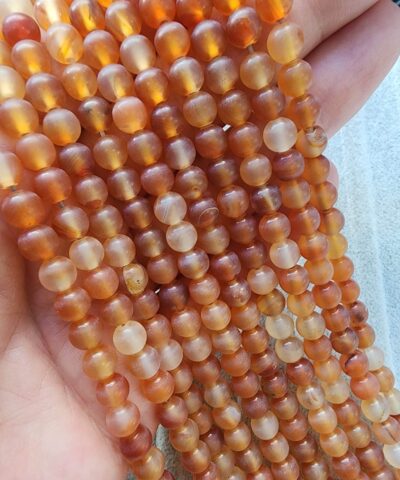 6 Mm Kure Mat Bakir Akik Tasi