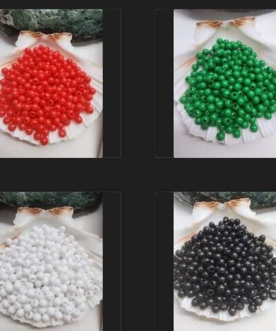 6 MM Küre Plastik Boncuk Çeşitleri