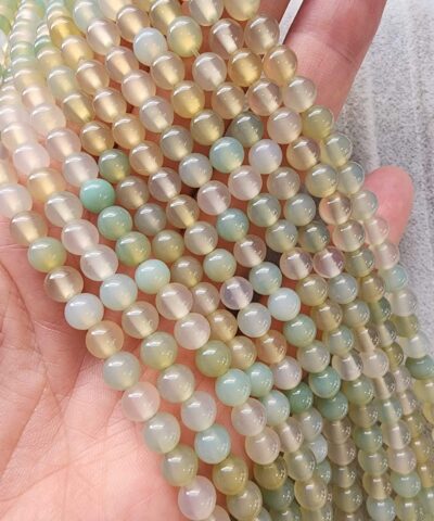 6 Mm Kure Soft Yesil Akik Tasi