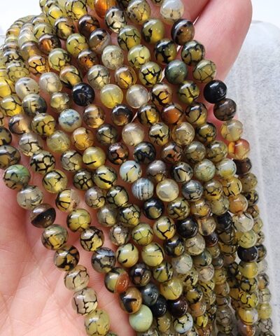 6 Mm Kure Yag Yesil Akik Tasi