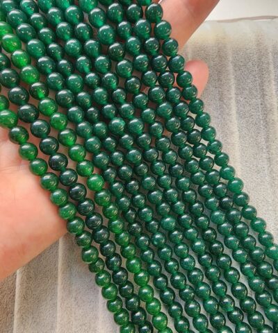 6 Mm Kure Yesil Akik Tasi