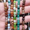 6 Mm Madagaskar Akik Dogal Tas Boncuk 4