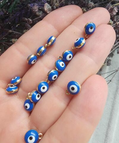 6 MM Nazar Charm Sallantı Takı Malzemesi - 501