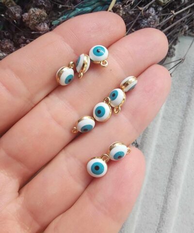 6 MM Nazar Charm Sallantı Takı Malzemesi - 502