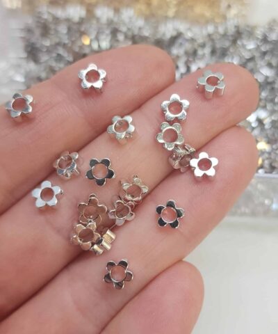 6 Mm Papatya Ara Taki Malzemesi Gumus