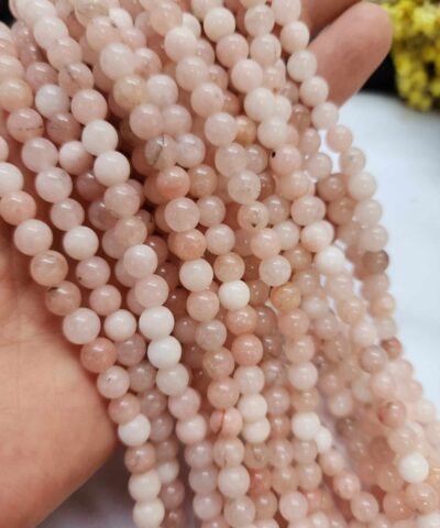 6 MM Pembe Ceyt Kuvars Taşı