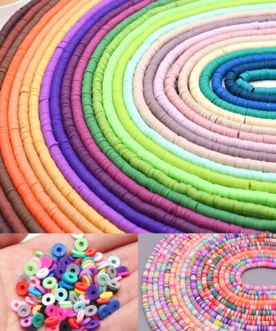 6 MM Polimer Fimo Hamuru Boncuk