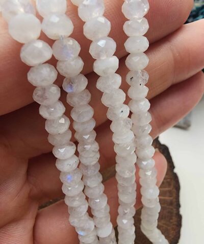 6 Mm Premium Rondela Ay Tasi Dogal Tas