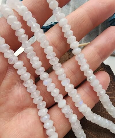 6 MM Premium Rondela Ay Taşı Doğal Taş