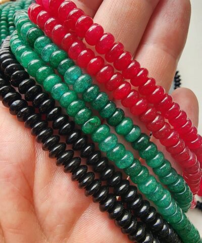 6 Mm Rondela Akik Dogal Tas 1