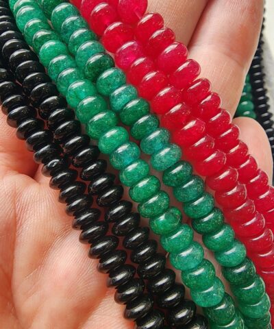 6 Mm Rondela Akik Dogal Tas 2