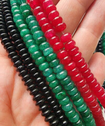 6 Mm Rondela Akik Dogal Tas 3