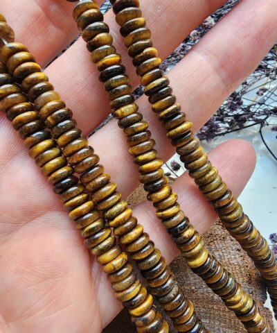 6 Mm Rondela Kaplan Gozu Dogal Tas 2