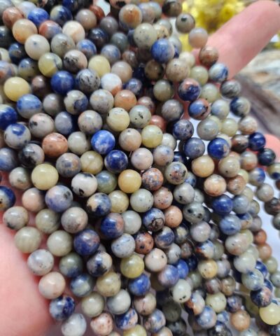 6 MM Sodalit Ceyt Kuvars Taşı