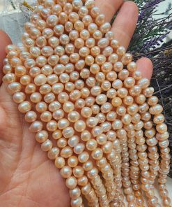 6 MM Somon Barok Doğal İnci