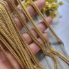 6 Mm Su Yolu Altin Kaplama Taki Zinciri 2