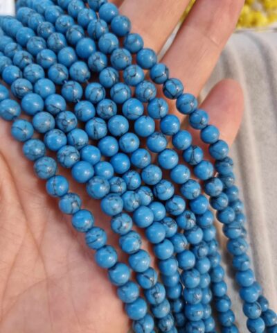 6 Mm Turkuaz Ceyt Kuvars Tasi