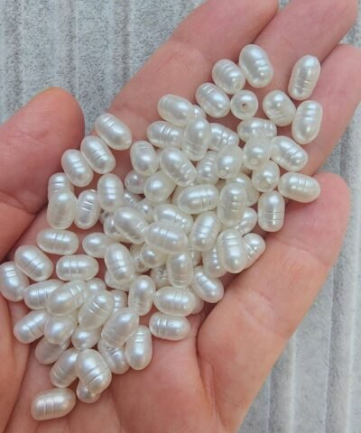 6 MM Yumurta Mayorka Görünümlü Lüx İnci