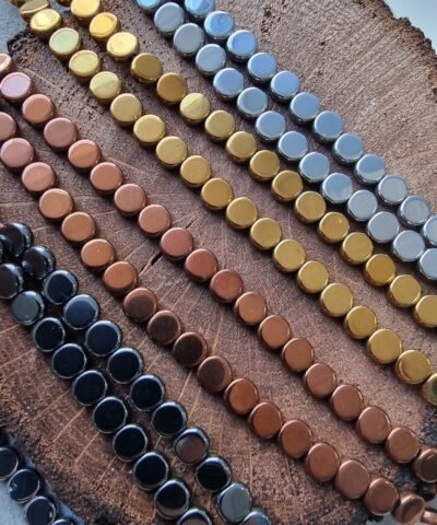 6 Mm Yuvarlak Hematit Dogal Tas 3