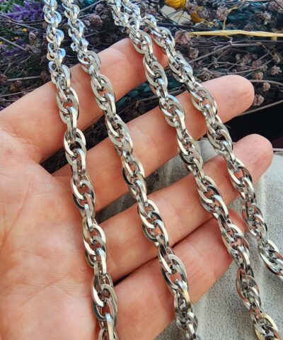 6.5 MM Sarmal Ataç Çelik Takı Zinciri