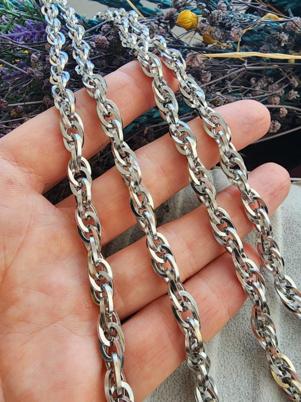 6.5 MM Sarmal Ataç Çelik Takı Zinciri