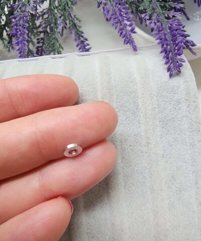 6x1 Mm Ara Halka Taki Malzemesi Gumus