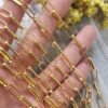 6x15 Mm Oval Atac Altin Kaplama Taki Zinciri 3