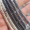 6x2 Mm Rondela Hematit Dogal Tas