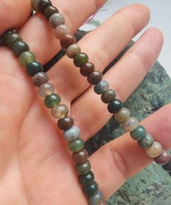 6x3 MM Rondela Hint Akik Taşı