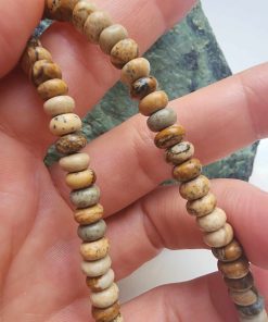 6x3 MM Rondela Toprak Jasper Taşı