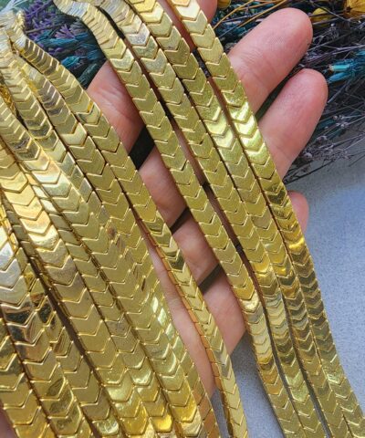 6x4 Mm Hematit Dogal Tas Cavus
