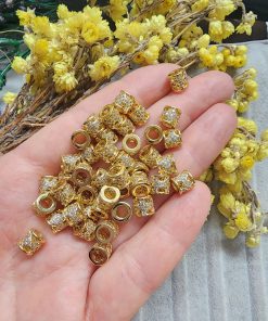 6x6 MM Zirkon Taşlı Çelik Silindir
