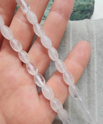 6x8 MM Arpa Kristal Kuvars Doğal Taş