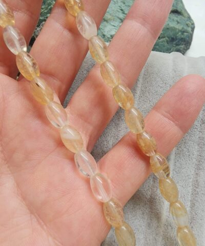 6x8 MM Arpa Rutil Kuvars Doğal Taş