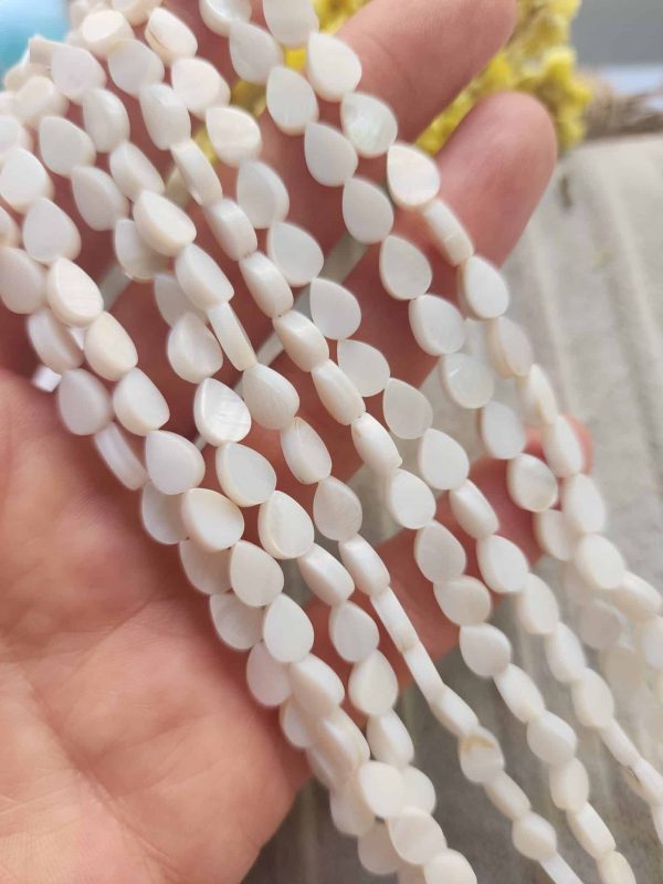 6x8 MM Damla Sedef Doğal Taşı - Görsel 2