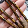 6x8 Mm Silindir Kaplan Gozu Dogal Tas 2