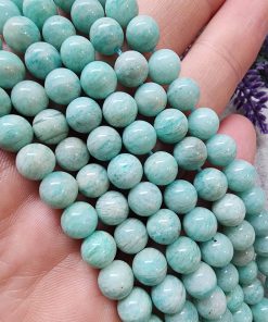 8 MM Amazonit Doğal Taş AAA