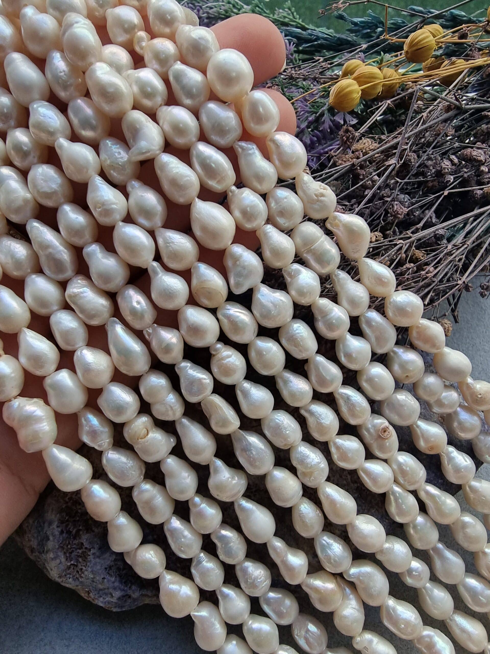 7 MM Damla Doğal Barok İnci