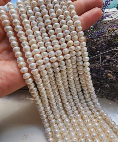 7 MM Ezik Şekilli Doğal İnci