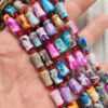 7x12 Mm Silindir Mix Akik Tasi