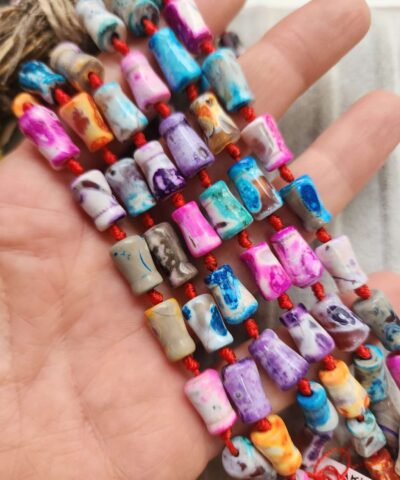 7x12 Mm Silindir Mix Akik Tasi