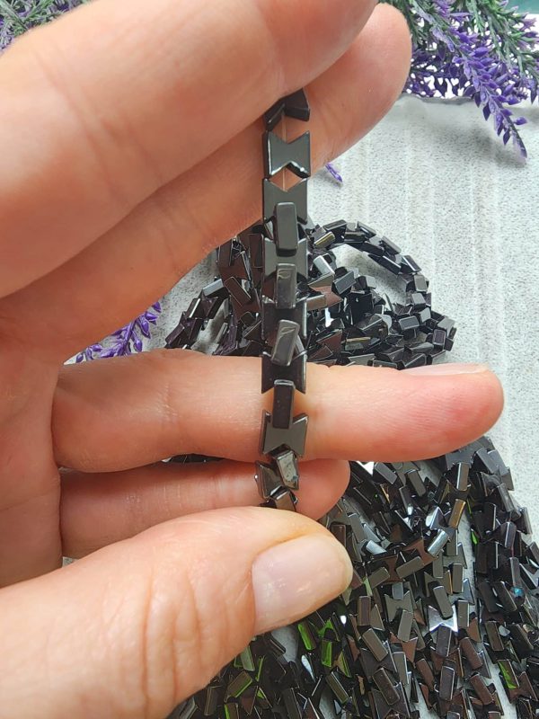 7x7 Mm Kum Saati Hematit Dogal Tas 2