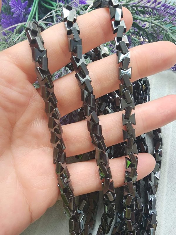 7x7 Mm Kum Saati Hematit Dogal Tas 4